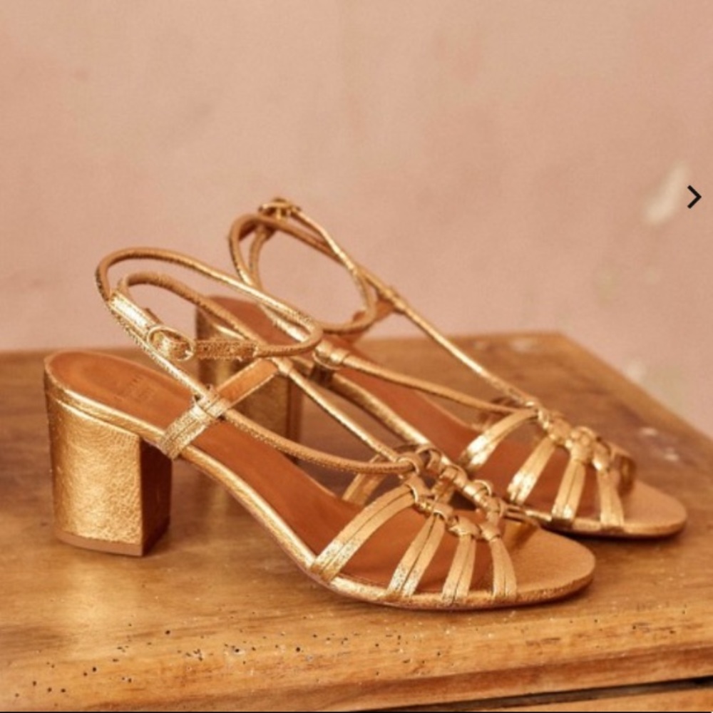 Sézane Gloria sandals 37, US 7